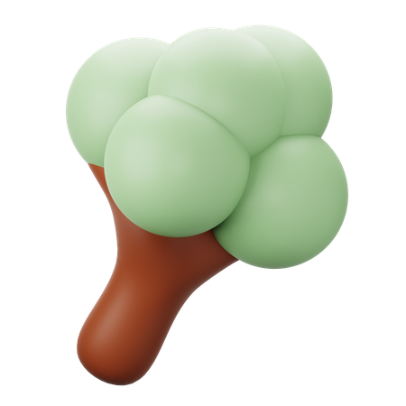 Broccoli  3D Icon