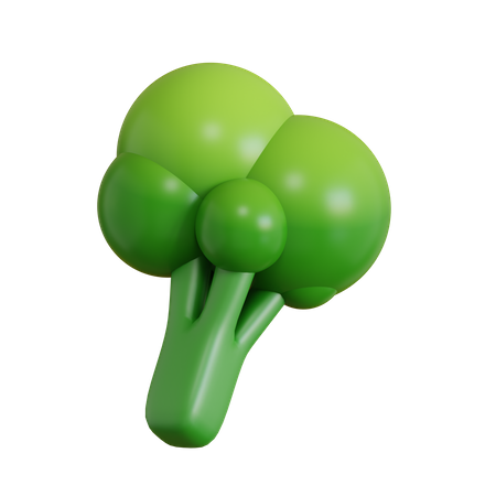 Broccoli  3D Icon