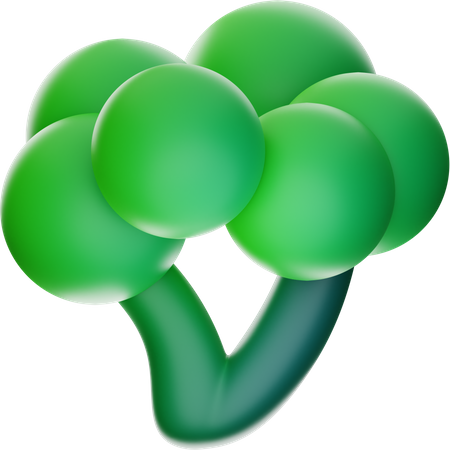 Broccoli  3D Icon