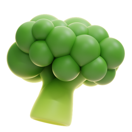 Broccoli  3D Icon