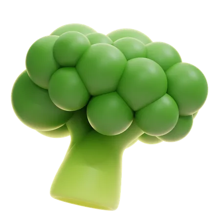 Broccoli  3D Icon