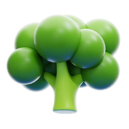 Broccoli  3D Icon