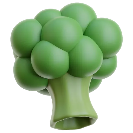 Broccoli  3D Icon