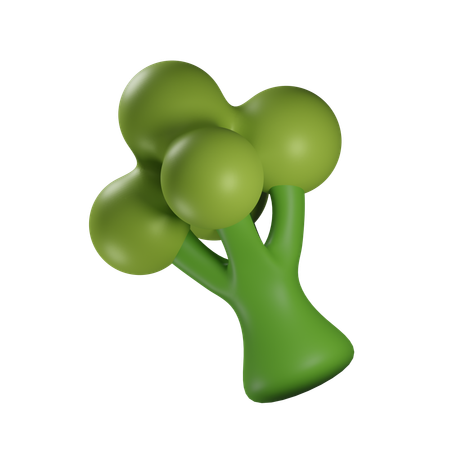 Broccoli  3D Icon