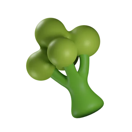 Broccoli  3D Icon