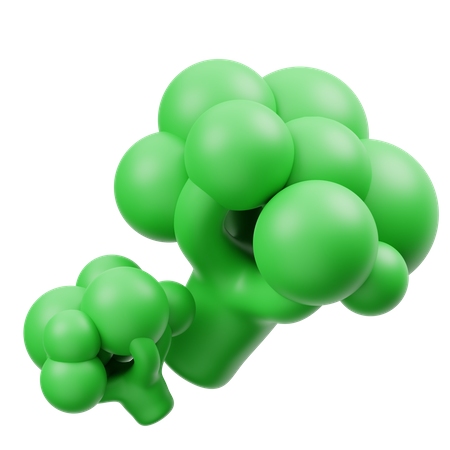 Broccoli  3D Icon