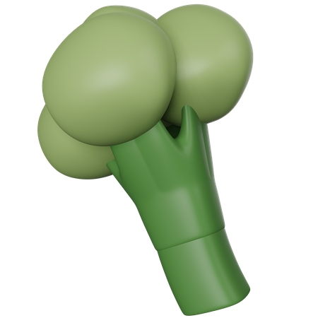 Broccoli 3D Icon