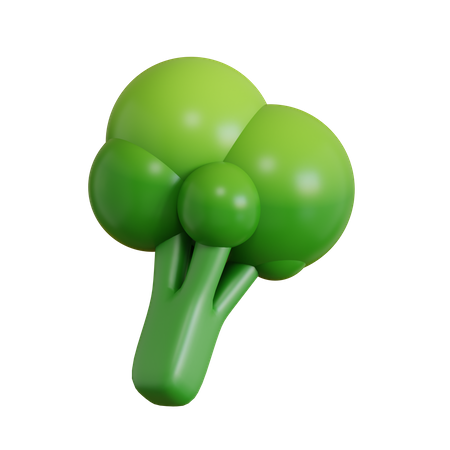Broccoli  3D Icon