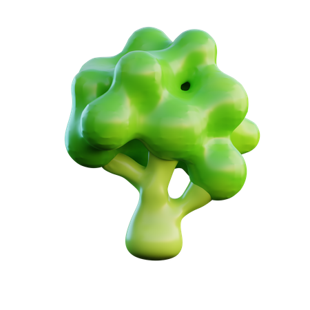 Broccoli  3D Icon
