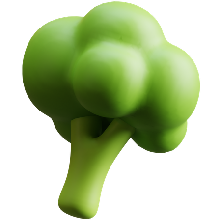 Broccoli  3D Icon