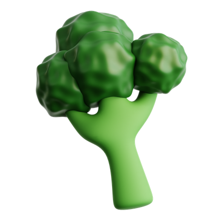 Broccoli  3D Icon