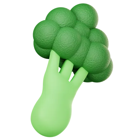 Broccoli  3D Illustration