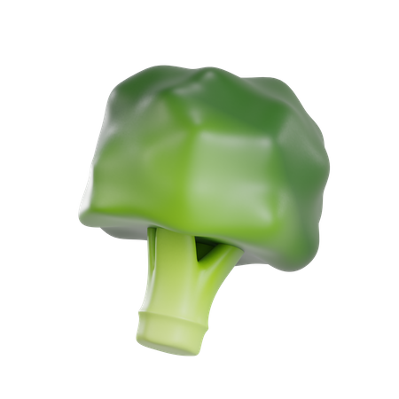 Broccoli  3D Illustration