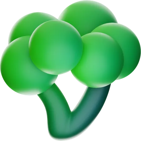 Broccoli 3D Icon