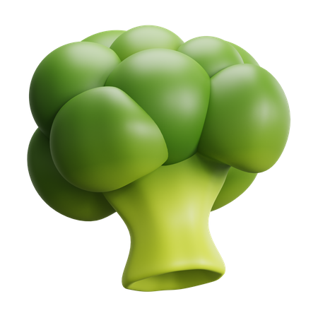 Broccoli  3D Icon