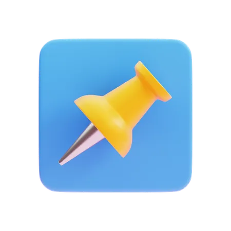 Épingle  3D Icon