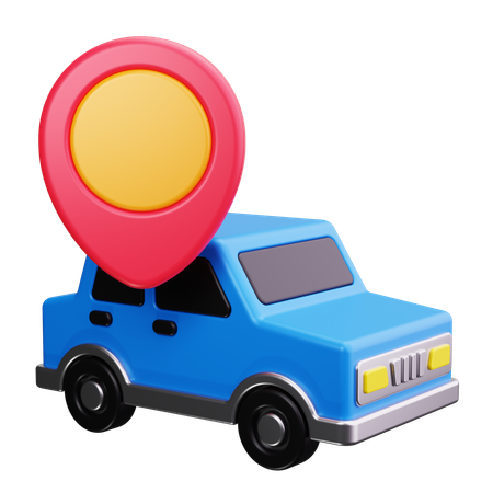 Broche de voiture  3D Icon