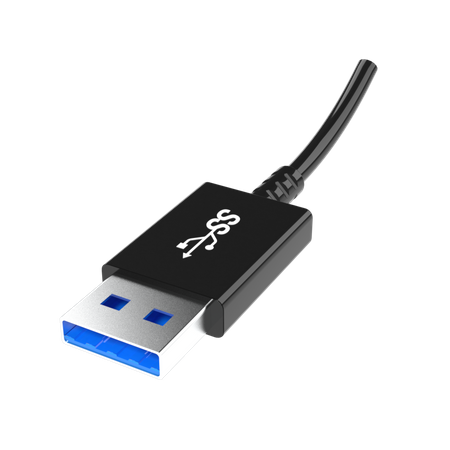 Broche USB  3D Illustration