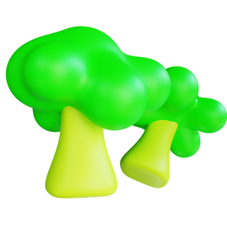 Brócoli  3D Icon