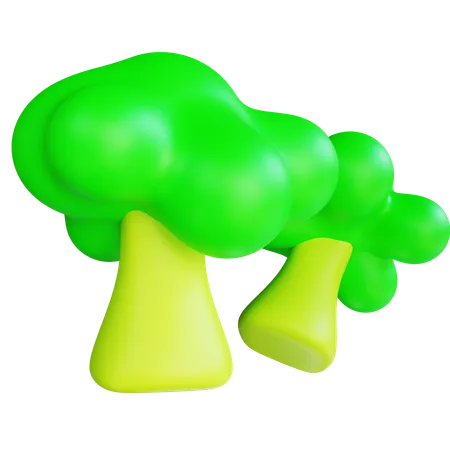 Brócoli  3D Icon