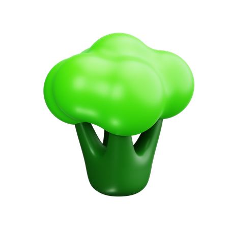 Brócoli  3D Icon