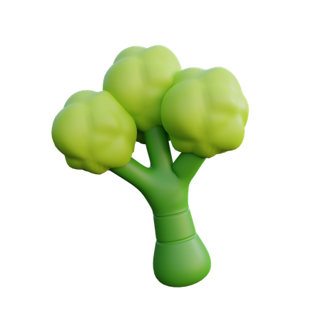 Brocoli  3D Icon