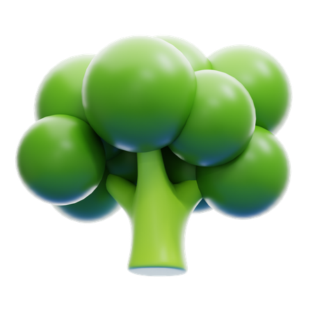 Brócoli  3D Icon