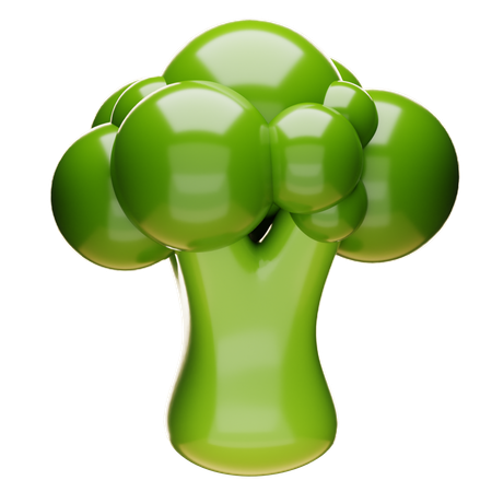 Brócoli  3D Icon