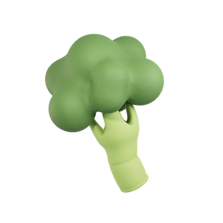 Brócoli  3D Icon