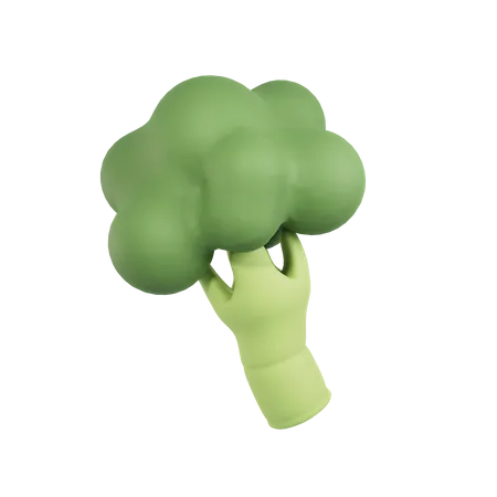 Brócoli  3D Icon