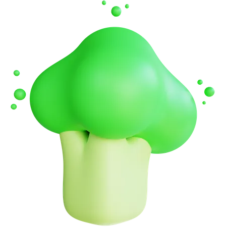 Brócoli  3D Icon