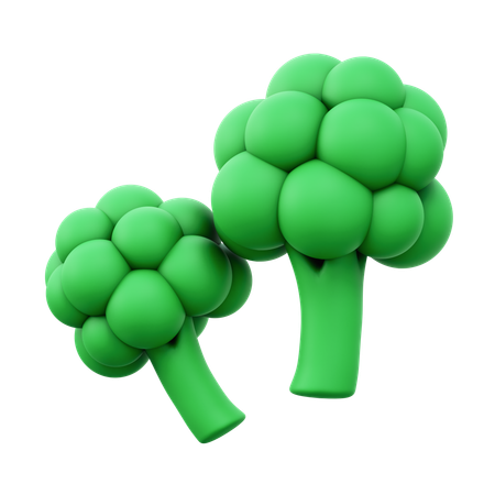 Brócolis  3D Icon