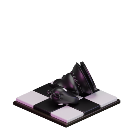 Broken Black Knight  3D Icon