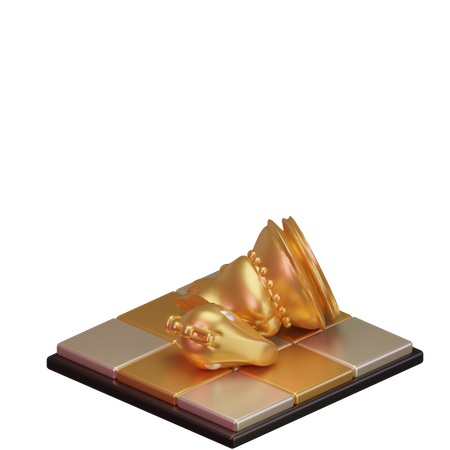 Broken Black Knight  3D Icon