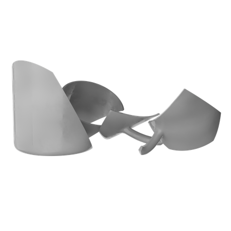 Broken Cup  3D Icon