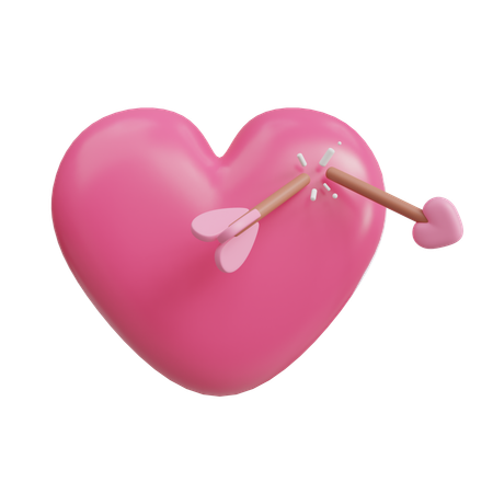 Broken Heart  3D Icon