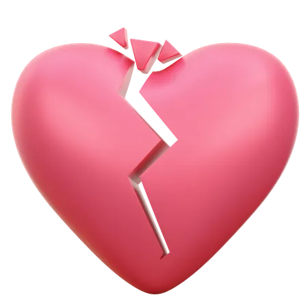 86 3D Broken Heart Illustrations - Free in PNG, BLEND, GLTF - IconScout