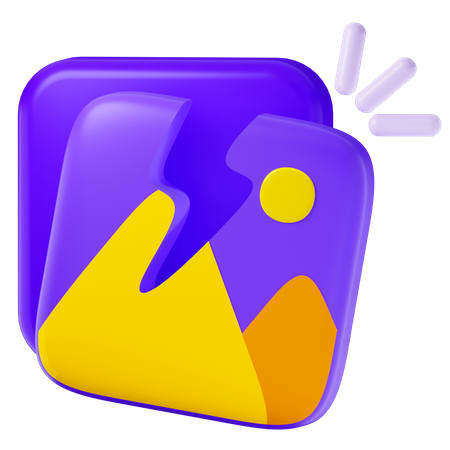 Broken image  3D Icon