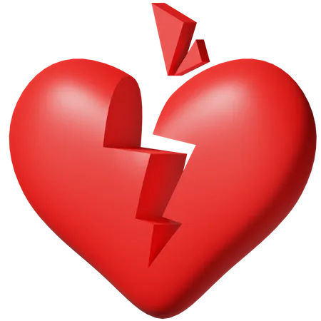 Broken Love  3D Icon