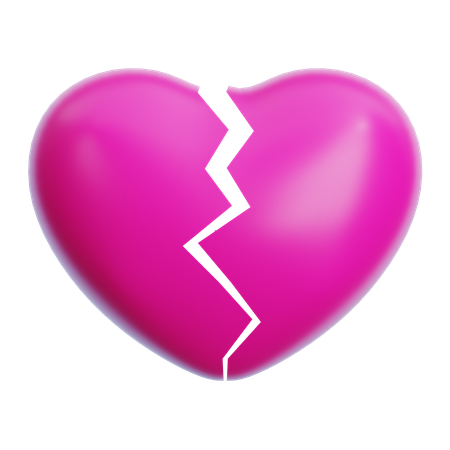 Broken Love  3D Icon