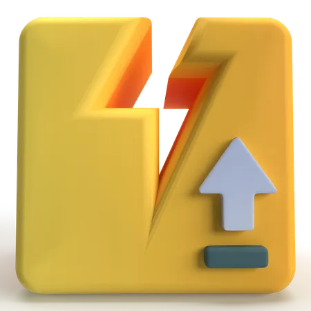 Broken Package  3D Icon