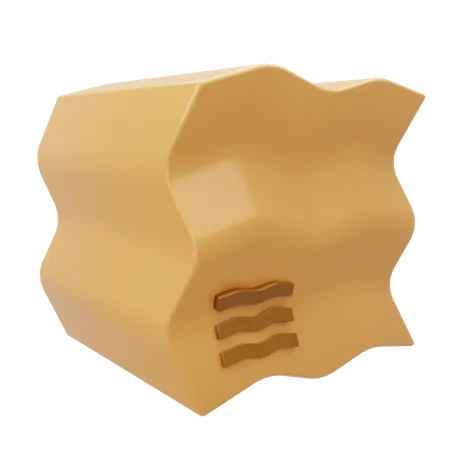 Broken Package  3D Icon