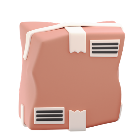 Broken Package  3D Icon