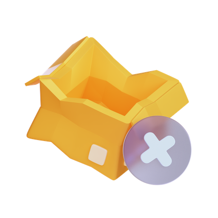 Broken Product  3D Icon