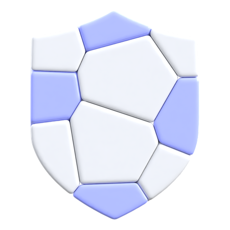 Broken Shield  3D Icon