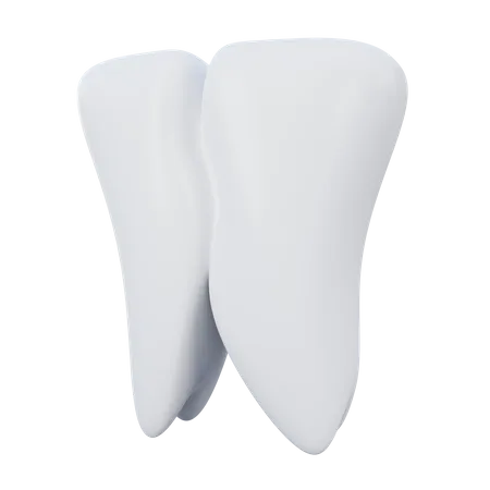 Broken Tooth  3D Icon