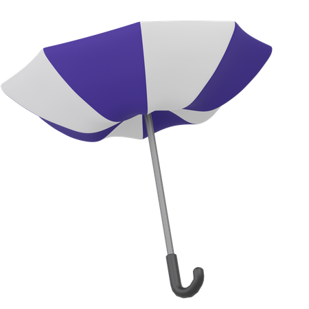 Broken Umbrella  3D Icon