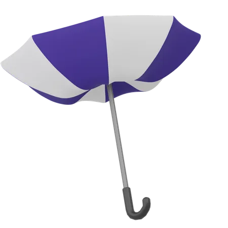 Broken Umbrella  3D Icon