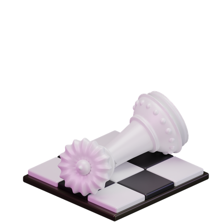 Broken White Queen 3D Icon