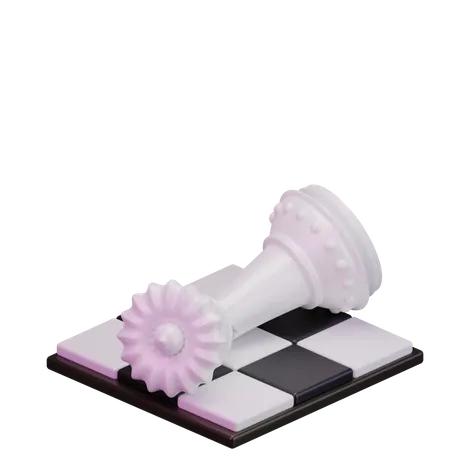 Broken White Queen  3D Icon